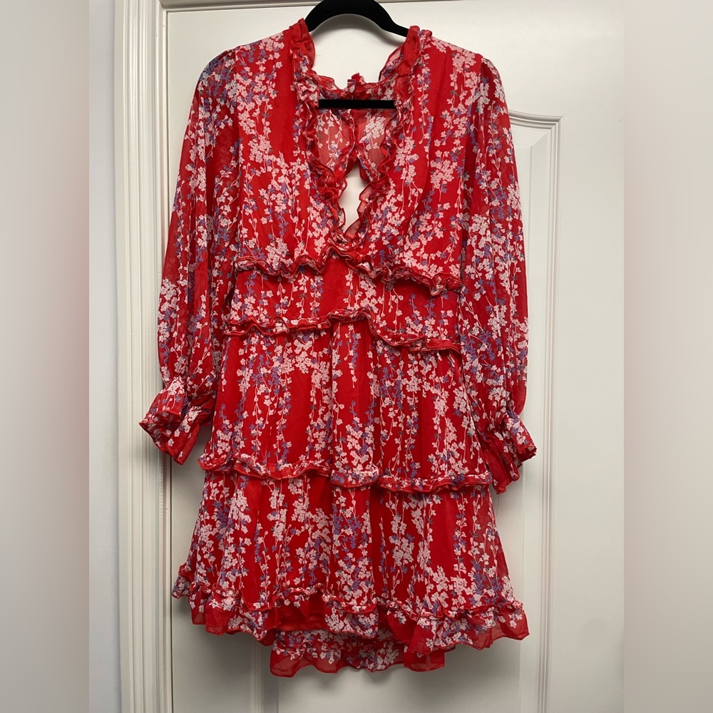 Medium red dress - never worn, no tags